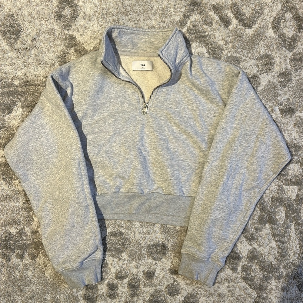 TNA Cropped Half Zip